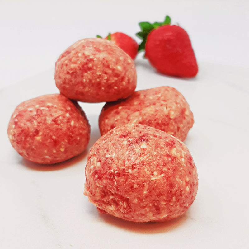 Boules Protéinées à la fraise